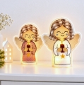 ITH LED Stickdatei Cover Engel 11x12cm