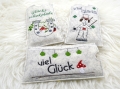 Stickdatei Glück Schokohülle Glücksbringer SET ITH