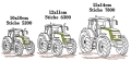 Bild 2 von Stickdatei Traktor Konturstich Redwork