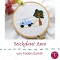 Stickdatei Auto Kreuzstich