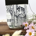 Bild 4 von Stickdatei Landleben Pferd Huhn Schwein Katze SET Redwork Konturstich  / (Stickrahmengröße) 10x10cm 