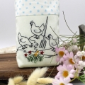 Bild 5 von Stickdatei Landleben Pferd Huhn Schwein Katze SET Redwork Konturstich  / (Stickrahmengröße) 10x10cm 