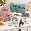 Bild 1 von Stickdatei Schokohülle SET Halloween Gespenst mit kleinen Hüllen