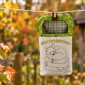 Bild 3 von Stickdatei ITH Wäscheklammern Herbst Fuchs 5 Motive Sack Beutel mit blanko Datei