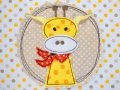 Bild 5 von Stickdatei  Giraffe doodle 4er SET 10x10cm