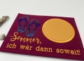 Stickdatei Sommer ich komme Mugrug