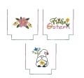 Bild 4 von Stickdatei ITH Lichterbeutel Frühling Ostern Wichtel 
