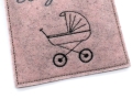Bild 2 von Stickdatei Kinderwagen 