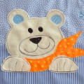 Bild 1 von Stickdatei Bär Eisbär doodle verschiedene Größen  / (Größe) 10x10cm