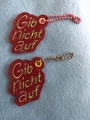 Bild 4 von Stickdatei ITH Anhänger Gib nicht auf