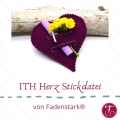 Stickdatei Herzen ITH Muttertag Hochzeit Love