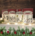 Bild 1 von Stickdatei Lichterbeutel Weihnachtsmarkt ITH 4 Motive Chor  Glühweinstand Karussell  / (Stickrahmengröße) 13x18cm