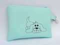 Bild 2 von Stickdatei Hund liegend Konturstich 2er SET 10x10cm