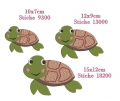 Bild 3 von Stickdatei Schildkröte Vollstickdatei