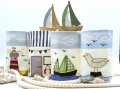 Bild 1 von Stickdatei Lichterbeutel maritim