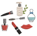 Stickdatei Kosmetik minis SET