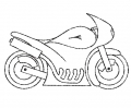 Bild 7 von Stickdatei Motorrad Tourenmotorrad Redwork