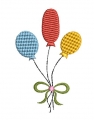 Bild 5 von Stickdatei Luftballon doodle