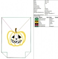 Bild 6 von ITH Beutel Lichterbeutel Halloween  / (Größe) 13x18cm Stickrahmen
