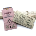 Bild 1 von Stickdatei Schokohülle Danke fürs Haus hüten