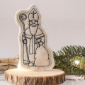 Bild 1 von Stickdatei Nikolaus ITH heiliger Nikolaus Stabstickdatei