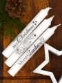Bild 2 von Vorlage für Kerzentattoo Weihnachten pdf Advent Kerzensticker für Wasserschiebefolie